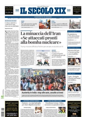 Copertura Il Secolo XIX