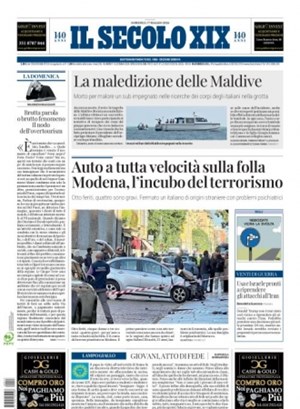 Copertura Il Secolo XIX