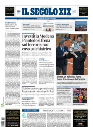 Copertura Il Secolo XIX