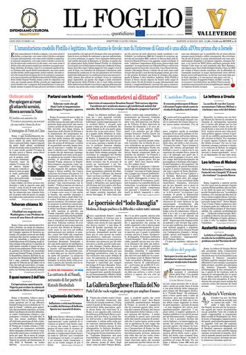 Copertura Il Foglio