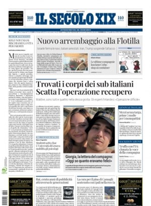 Copertura Il Secolo XIX