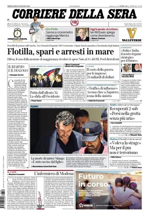 Copertura Corriere della Sera
