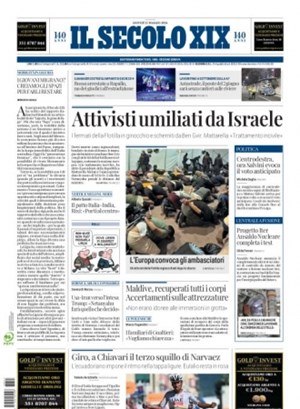 Copertura Il Secolo XIX