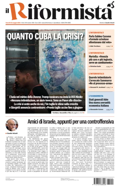 Copertura Il Riformista