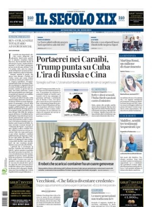 Copertura Il Secolo XIX