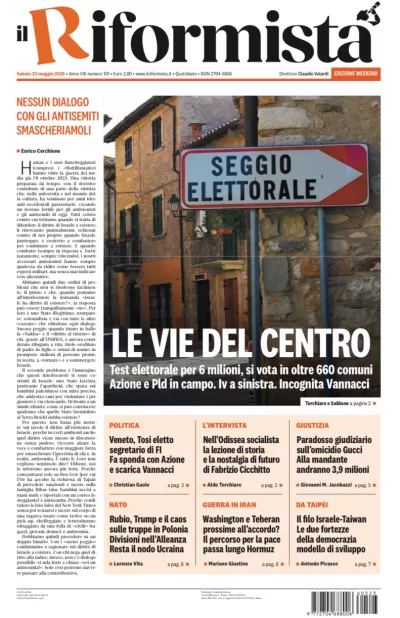 Copertura Il Riformista
