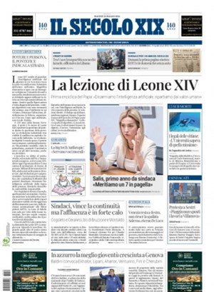 Copertura Il Secolo XIX