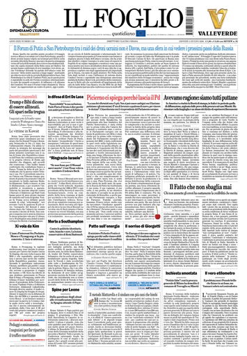 Copertura Il Foglio
