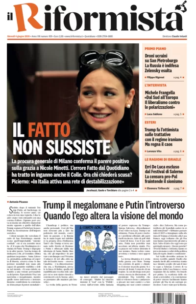 Copertura Il Riformista