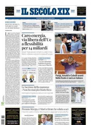 Copertura Il Secolo XIX