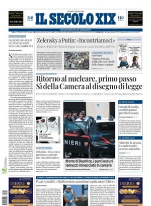 Copertura Il Secolo XIX