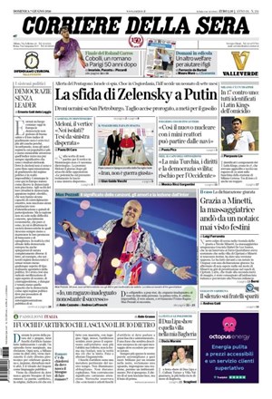 Copertura Corriere della Sera