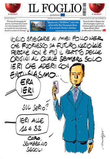 Copertura Il Foglio
