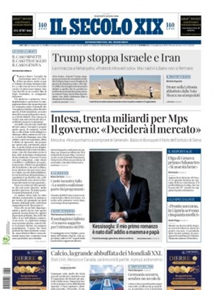Copertura Il Secolo XIX