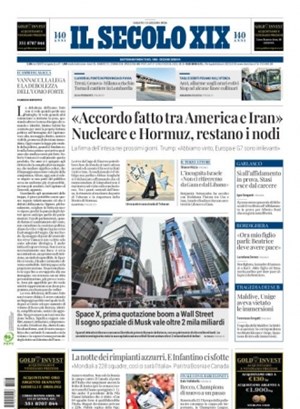 Copertura Il Secolo XIX