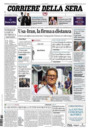Copertura Corriere della Sera