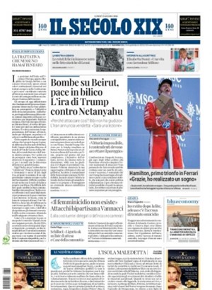 Copertura Il Secolo XIX