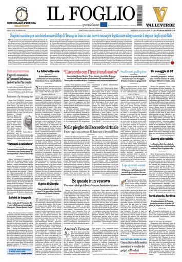 Copertura Il Foglio
