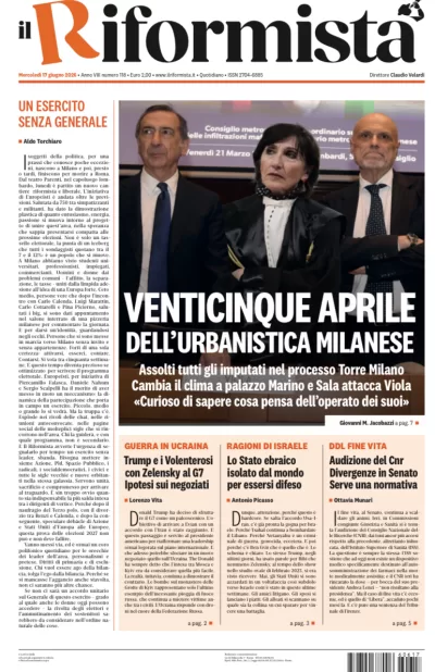 Copertura Il Riformista