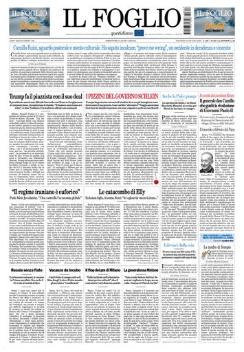 Copertura Il Foglio