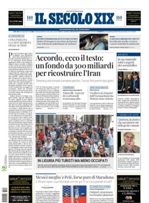 Copertura Il Secolo XIX