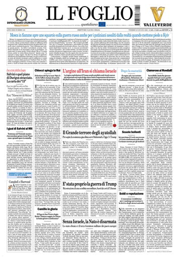 Copertura Il Foglio