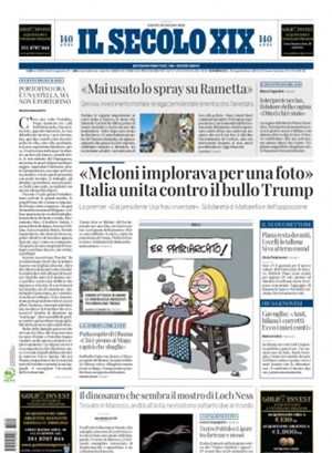 Copertura Il Secolo XIX