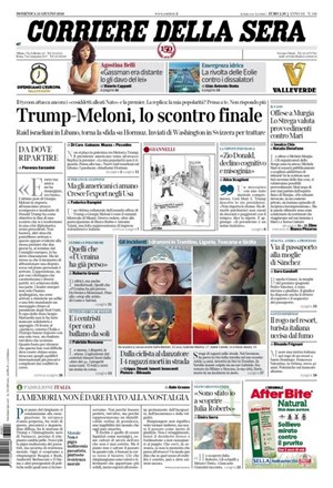 Copertura Corriere della Sera