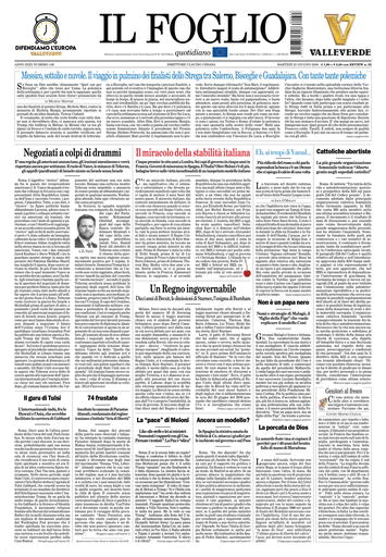 Copertura Il Foglio