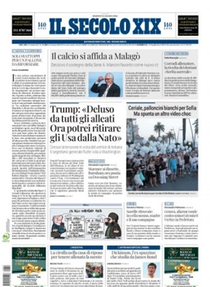 Copertura Il Secolo XIX