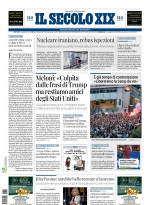 Copertura Il Secolo XIX