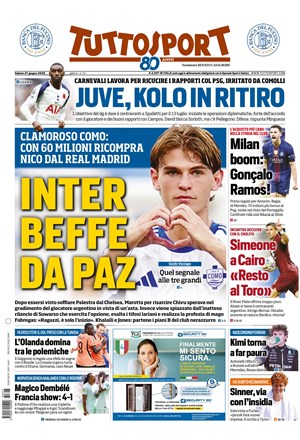 Copertura Tuttosport