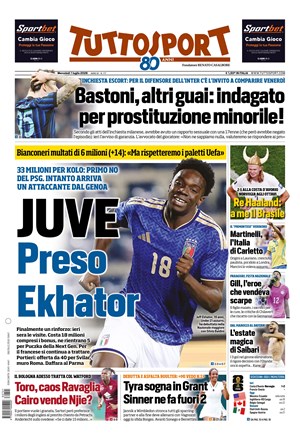 Copertura Tuttosport