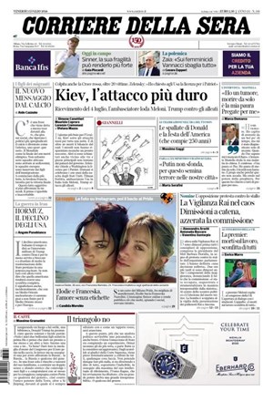 Copertura Corriere della Sera