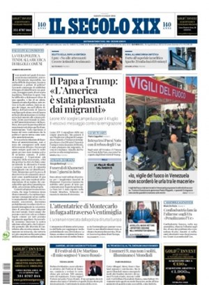 Copertura Il Secolo XIX