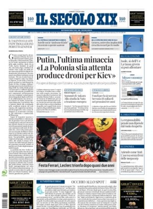 Copertura Il Secolo XIX