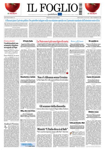 Copertura Il Foglio