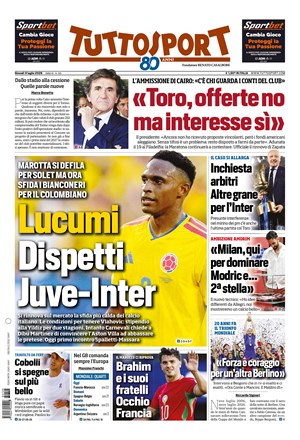 Copertura Tuttosport
