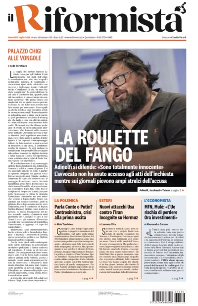 Copertura Il Riformista