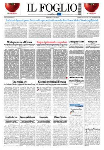 Copertura Il Foglio