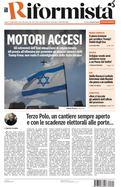 Copertura Il Riformista