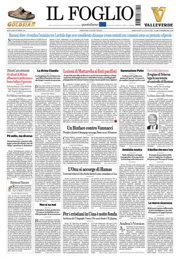 Copertura Il Foglio