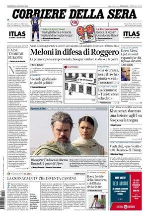 Copertura Corriere della Sera