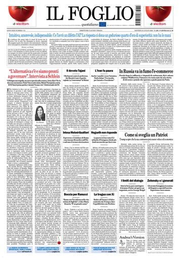 Copertura Il Foglio