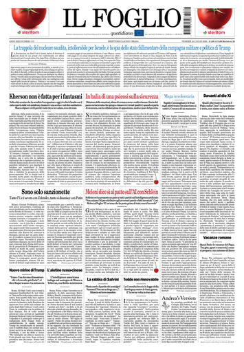 Copertura Il Foglio