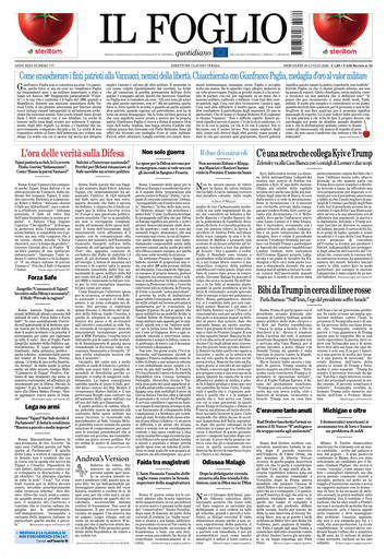 Copertura Il Foglio
