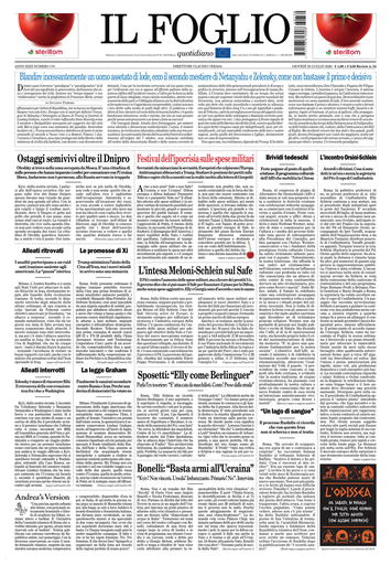 Copertura Il Foglio