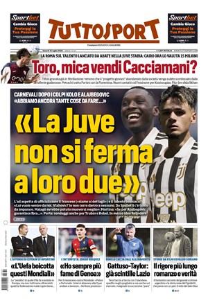 Copertura Tuttosport