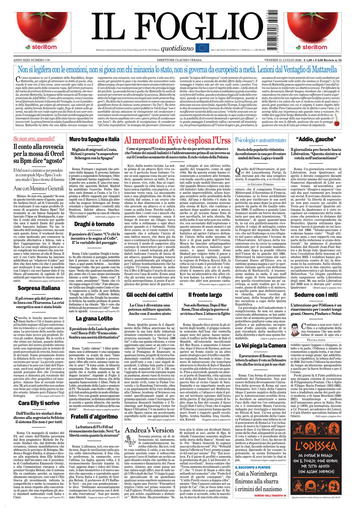 Copertura Il Foglio