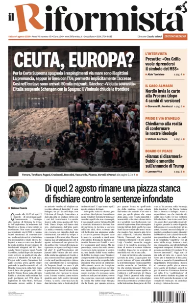 Copertura Il Riformista